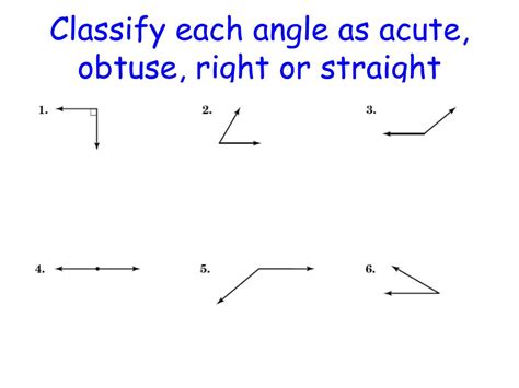 Right Acute Obtuse