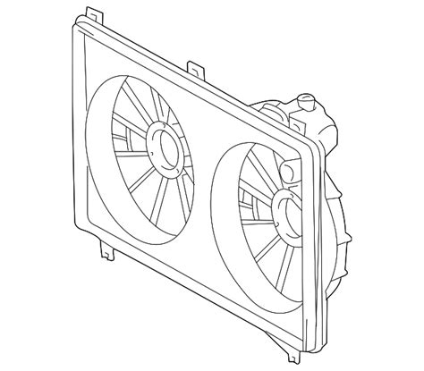 Lexus Gs Fan Shroud Longo Lexus