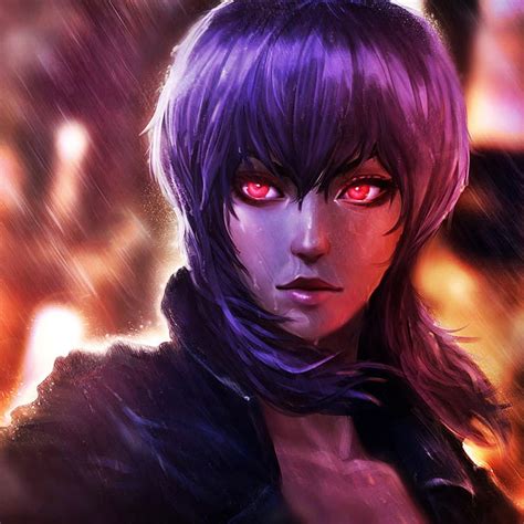 Ghost In The Shell Kusanagi Motoko Major Motoko Kusanagi Ghost In