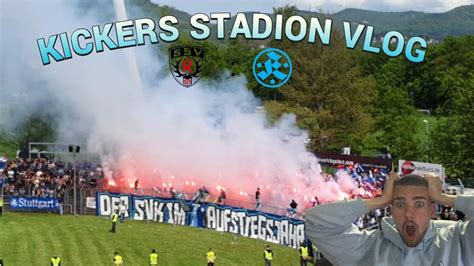 Stadion Vlog Oberliga Derby Stuttgarter Kickers Gegen Ssv Reutlingen