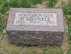 Blanche Mason O Donnell 1873 1915 Find A Grave Memorial