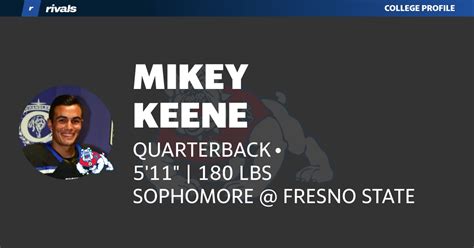 Mikey Keene Sophomore Quarterback Fresno State