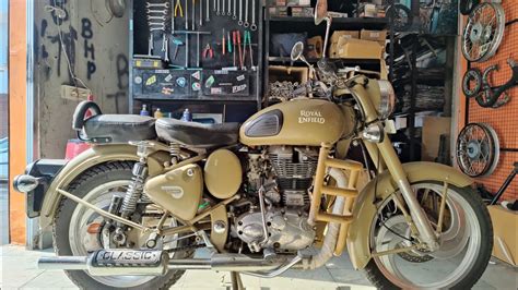 Royal Enfield Modifications Classic 500 Restoration Bullet Modified Bullettower Youtube