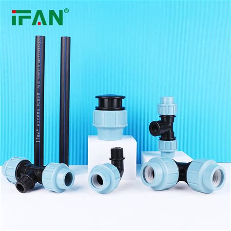 Ifan Pp Compression Fittings Male Female Socket Adapter Connector Hdpe