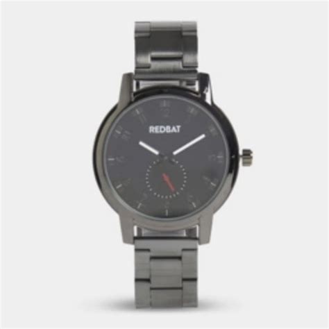 Redbat Black Metal Watch Offer At Sportscene