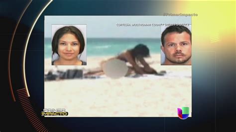 Arrestan A Una Pareja Por Tener Relaciones Sexuales En Una Playa Pública Shows Primer Impacto