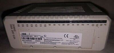 ABB DO810 3BSE008510R1 PLC Digital Output Module S800 EBay