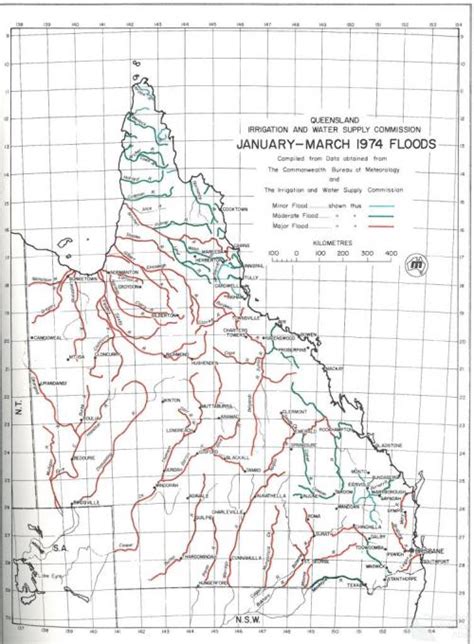 Queensland in flood, 1974 | Queensland Historical Atlas