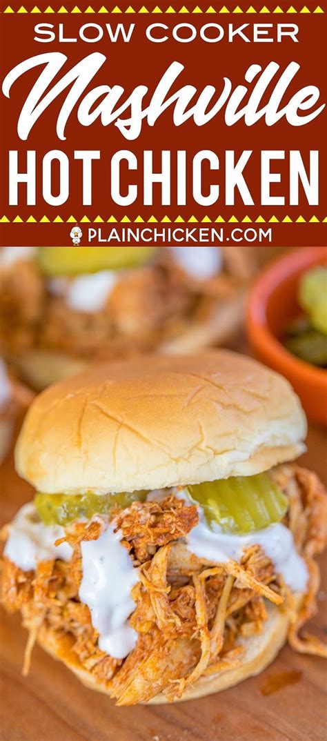 Slow Cooker Nashville Hot Chicken Adapted From The Original Hattie B