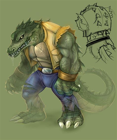 Tmnt Leatherhead By Smallguydoodle On Deviantart