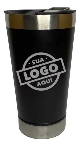 Copo T Rmico Cerveja Abridor Personalizado Nome E Time Ofer Cor Preto