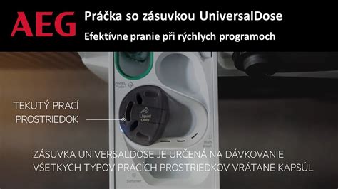 Pr Ka Aeg So Z Suvkou Universaldose Youtube