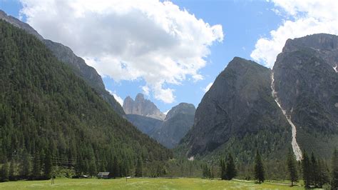 Toblach Dobbiaco Drei Zinnen Blick Vista Tre Cime View Of The