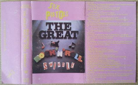 God Save The Sex Pistols The Great Rock N Roll Swindle Cassette