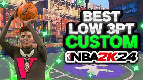 Best Low 3pt Rating Jumpshot For All Builds On Nba 2k24 Never Miss Again High Green Window