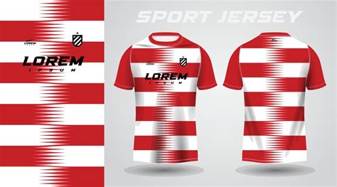 Red Shirt Sport Jersey Design Vector Art At Vecteezy