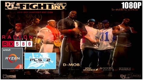 DEF JAM FIGHT FOR NY PCSX2 RYZEN 3 2200G RX 580 8GB 16GB RAM