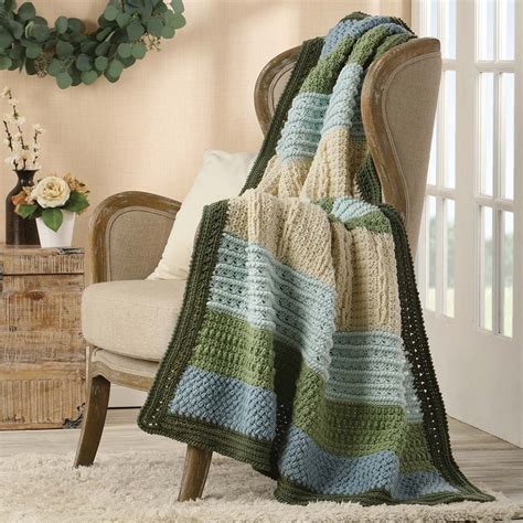 Herrschners® Hydrangea Crochet Afghan Kit