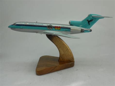 B 727 Aerolineas Internacionales Boeing B727 Airplane Wood Model Free