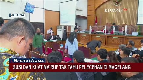 Kompak Art Susi Dan Kuat Maruf Tak Tahu Pelecehan Di Magelang Video