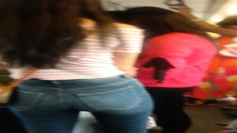 Delhi Metro Tight Jeans Ass