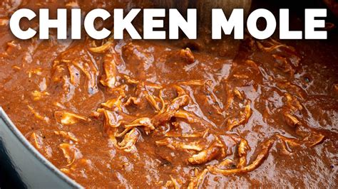 Easy Mexican Chocolate Chicken Mole Simplified Recipe Youtube