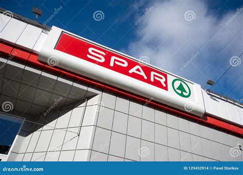 Spar Supermarket Retail Chain Logo Editorial Stock Image Image Of