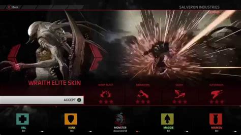 Evolve All Elite Skins Of Hunters Monster Full Mastery YouTube