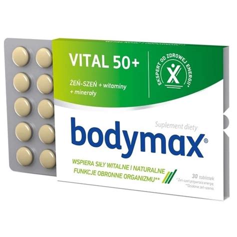 Bodymax Vital X Tabletek Dla Aktywnych Apteczkadziecka Pl