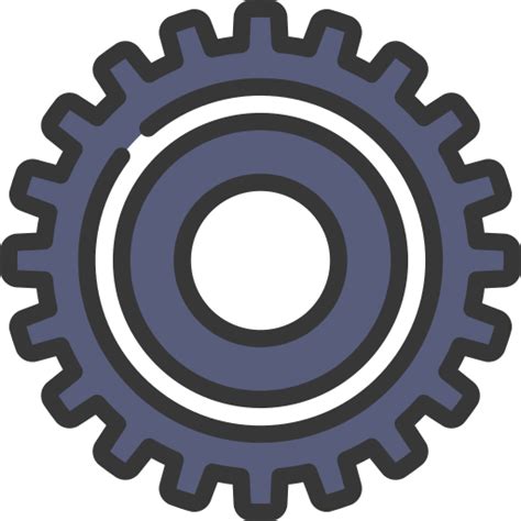 Cog Juicy Fish Soft Fill Icon