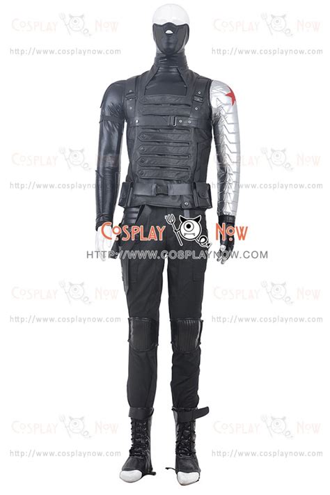 The Winter Soldier Bucky Barnes Winter Soldier Costume For Captain ...