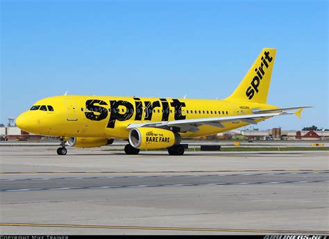 Airbus A319 132 Spirit Airlines Aviation Photo 2535456