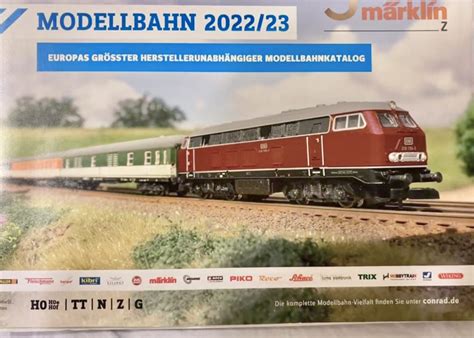 Conrad Elektronik und Schrödingers Modellbahn Katalog 2022