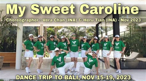 D Queen Bee My Sweet Caroline Line Dance Beginner Vera Chan