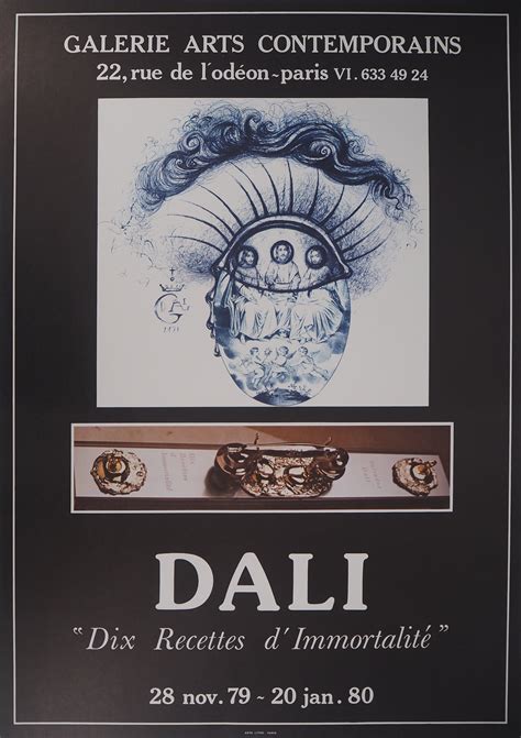 Salvador Dali Oeil Surr Aliste Lithographie Sign E Art Moderne