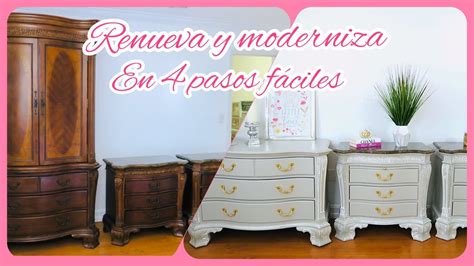 COMO RENOVAR TUS MUEBLES ANTIGUOS Y DARLE EFECTO VINTAGE O DECAPÉ SIN