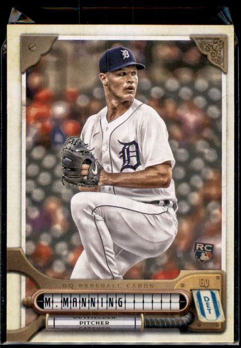 2022 TOPPS GYPSY QUEEN MATT MANNING RC DETROIT TIGERS 281 EBay