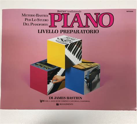 METODO BASTIEN PIANO LIVELLO PREPARATORIO WP2001 HobbyMusica The