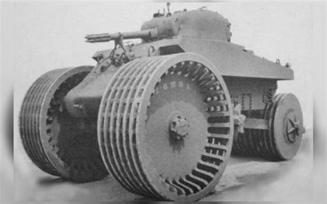 Ww Ii Sherman Tank With Prototype Anti Landmine Features Rweirdwheels