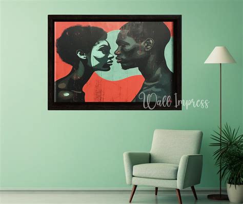 Afrocentric Wall Art, Afrocentric Art, Original Foyer Girly African ...