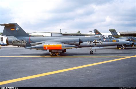 26 61 Lockheed F 104G Starfighter Germany Navy Kurt Kolb