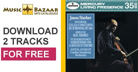 Cello Concerto Janos Starker Dorati Dvor K Mp Buy Full Tracklist