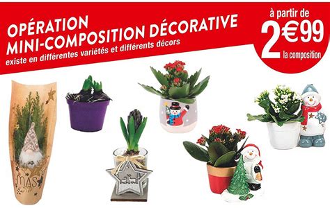 Promo Opération Mini composition Décorative chez Cora iCatalogue fr