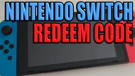 How To Use Redeem Codes On Nintendo Switch