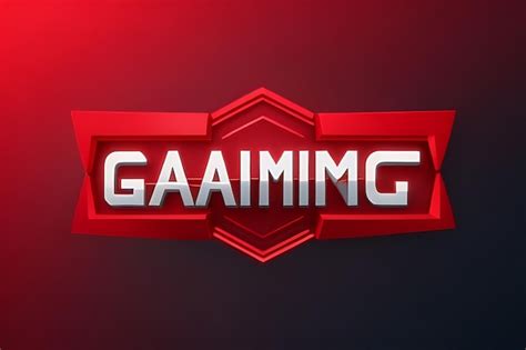 Premium Photo Simple Gaming Logo