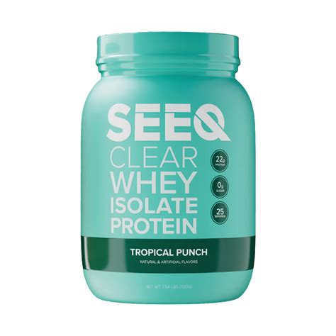 SEEQ Clear Whey Protein - All Star Nutrition/Total Nutrition