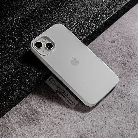 Buy White Silicon Case For iPhone 14