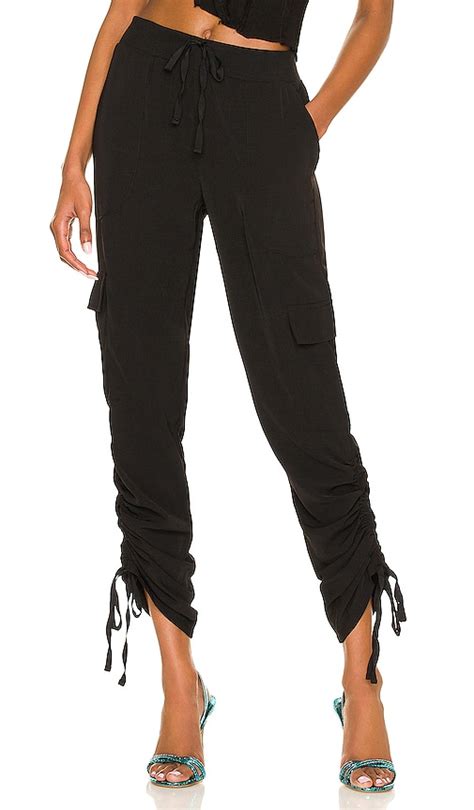 Superdown Natasa Cargo Pant In Black REVOLVE