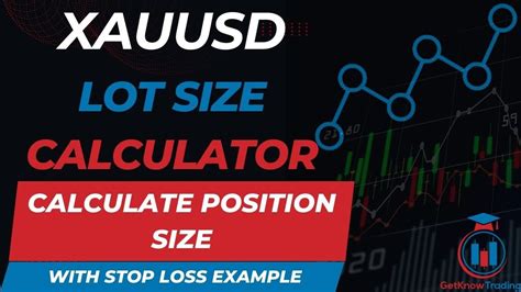 Xauusd Lot Size Calculator Calculate Xauusd Position Size And Open