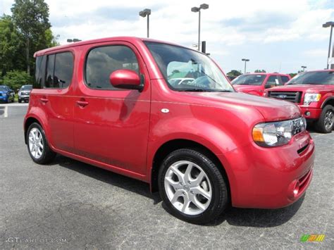 2009 Scarlet Red Nissan Cube 18 Sl 31145093 Car